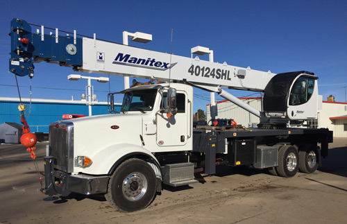 manitex 40124SHL 40-ton crane